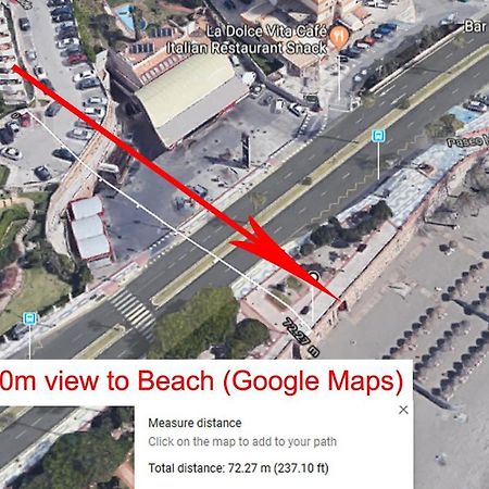 Beachfront-Parque Paloma-Modern-Panoramic Views! Benalmádena Exterior foto