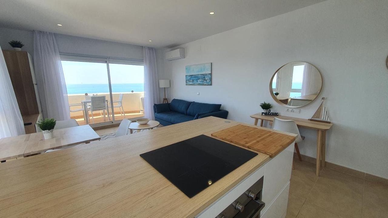 Beachfront-Parque Paloma-Modern-Panoramic Views! Benalmádena Exterior foto