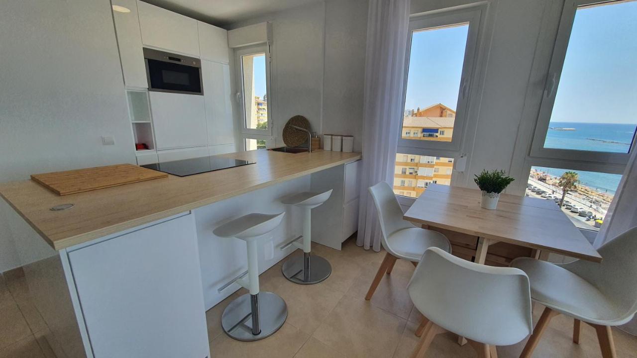 Beachfront-Parque Paloma-Modern-Panoramic Views! Benalmádena Exterior foto